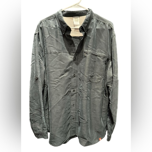 The North Face Other - The north face Gray Button-Up light weight fish gear long sleeve shirt XL